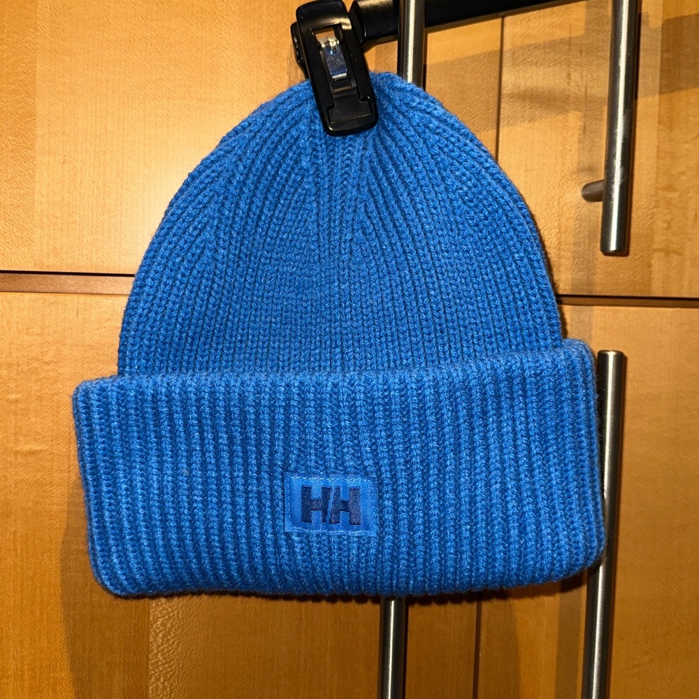 Helly Hansen Vibrant Blue Ribbed Beanie